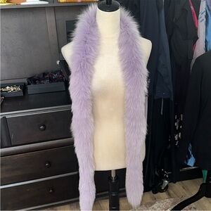 Lavender Fox Scarf